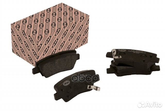 Колодки тормозные дисковые задние FD 6002