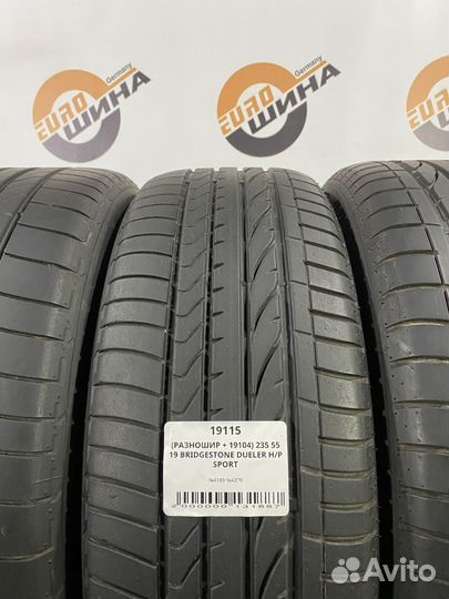 Bridgestone Dueler H/P Sport 235/55 R19 и 255/50 R19 103W