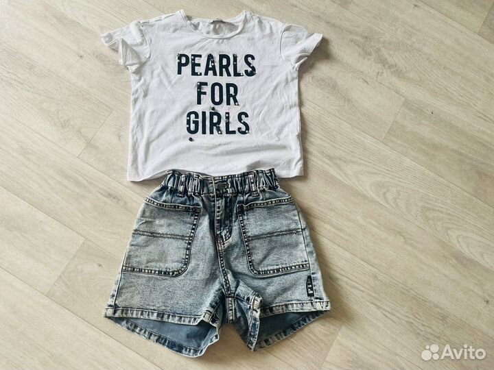 Вещи пакетом на девочку 7-9 лет