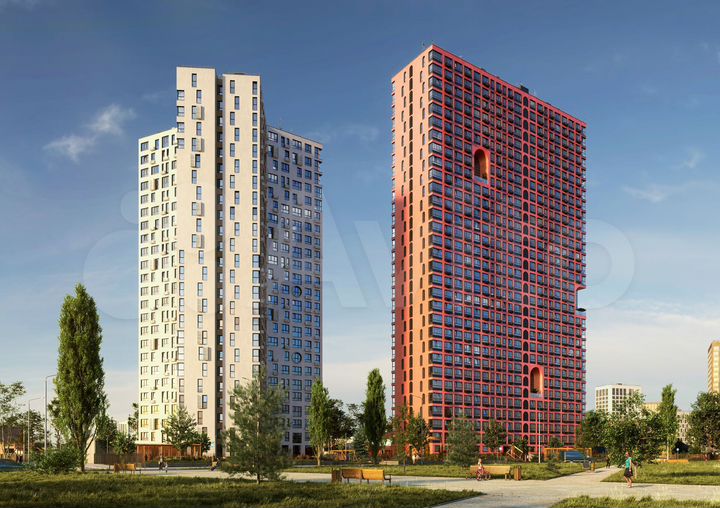 2-к. квартира, 57 м², 19/31 эт.