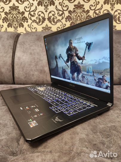 Игровой ноутбук 17'3 8ядер 8gb SSD gtx1650 4gb