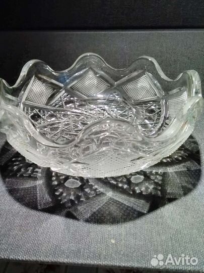 Розетки хрусталь СССР