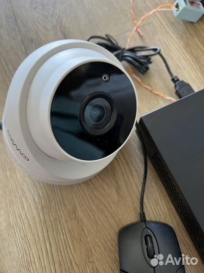 Комплект видеонаблюдения 4 камеры