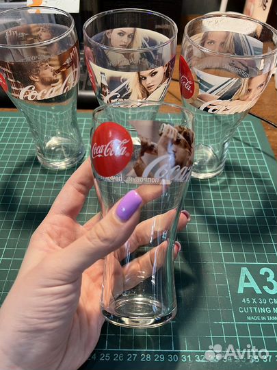 Бокалы Coca-cola