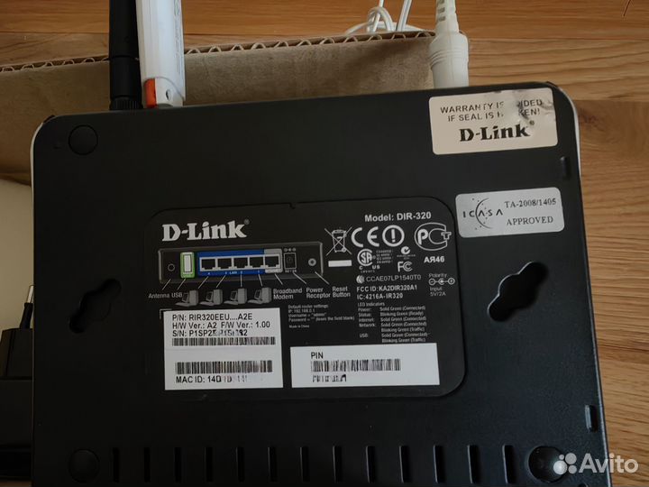 3G роутер D-Link 320 и 3G модем МТС
