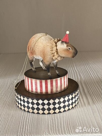 Ватная игрушка Капибара