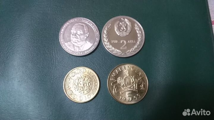 Монеты стран Европы и Африки