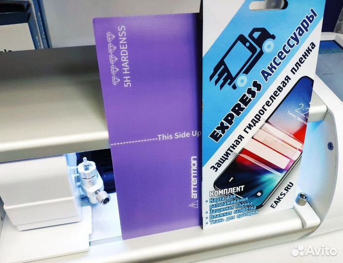 Гидрогелевое броне покрытие с uv клеем