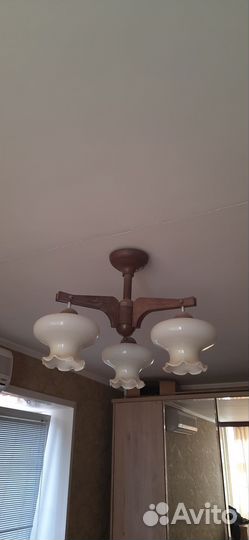 Люстра потолочная бу