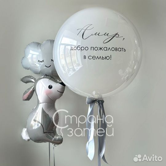 Воздушные шары на выписку из роддома