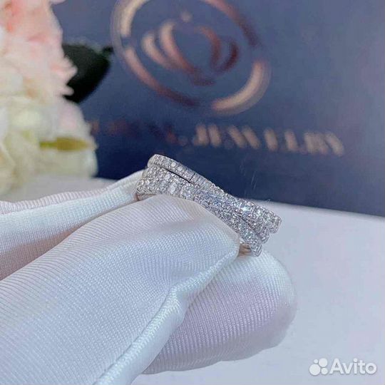 Кольцо Cartier Etincelle De Cartier Бел.золото 0,72ct