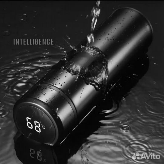 Термос с датчиком температуры