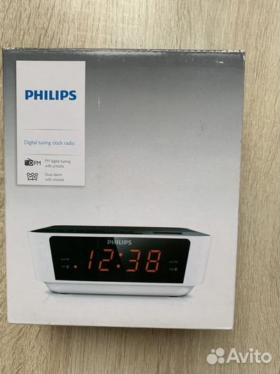 Радио будильник philips