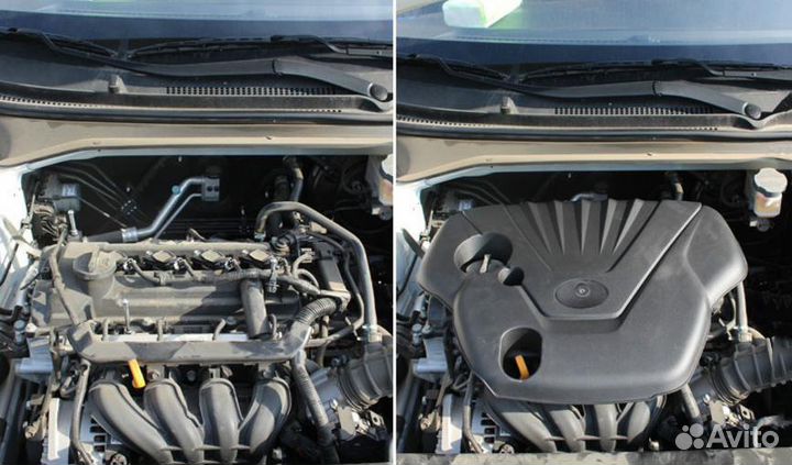 Крышка двигателя для Киа Рио 4 - Kia Rio IV 2017