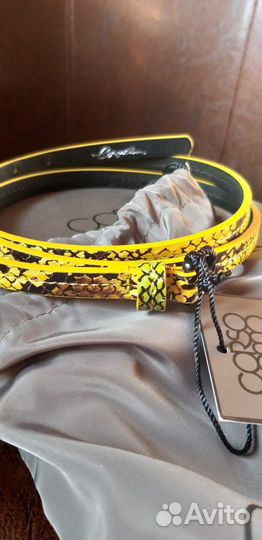 Ремень женский кожаный