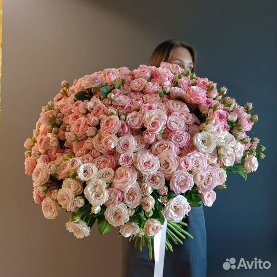 Розы Цветы Букеты из роз кустовые