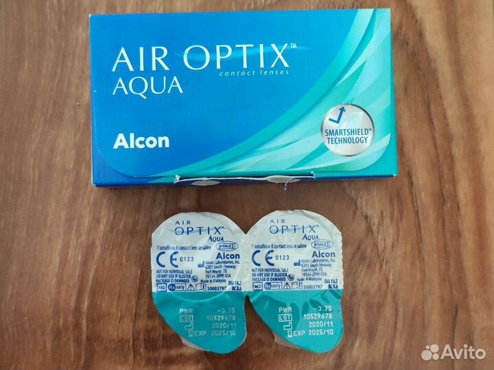 Линзы AIR optix aqua