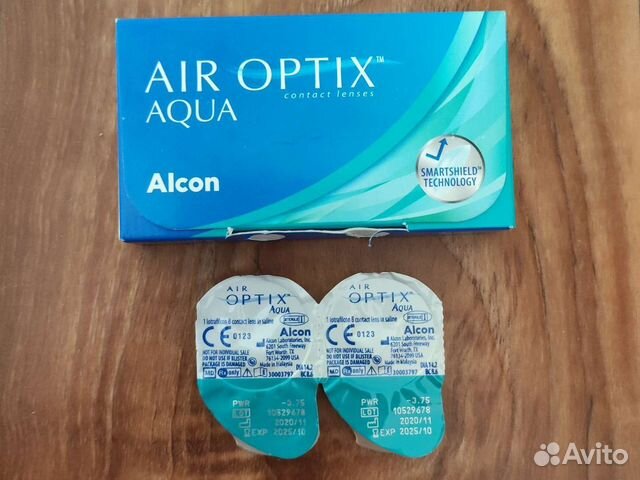 Линзы AIR optix aqua