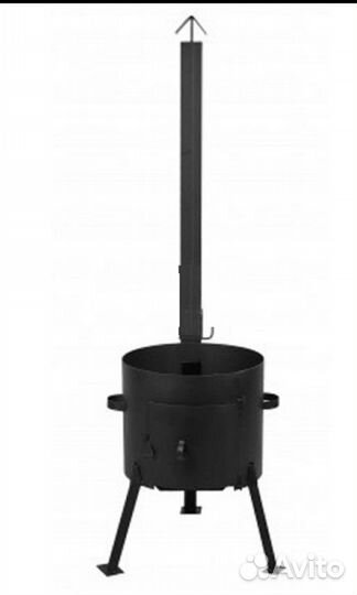 Печь (Очаг) под казан на 12л и 16л 2мм