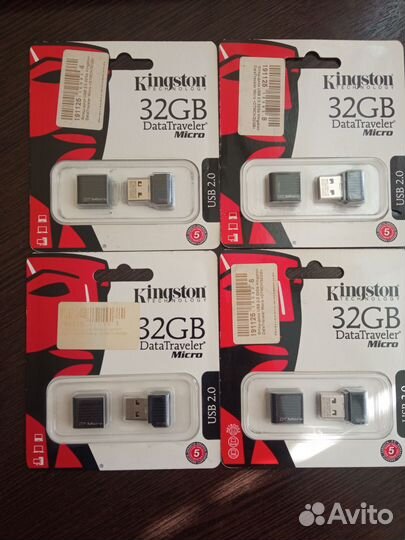 Флешки и карты памяти MicroSD SD 4-64Гб