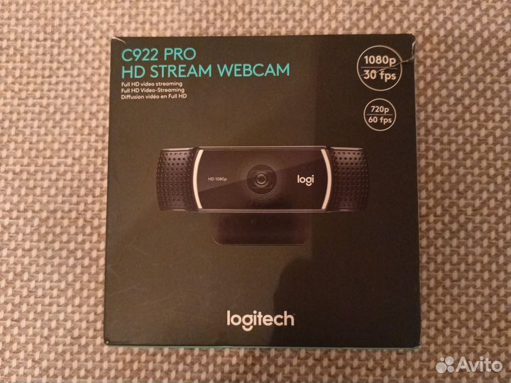 Logitech C922 Pro Stream Веб-камера