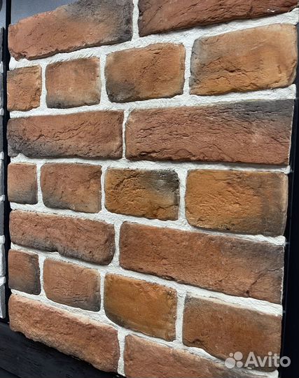 Декоративный кирпич. Кирпич из бетона