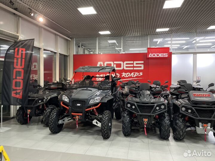 Магазин квадроциклов aodes в Челябинске