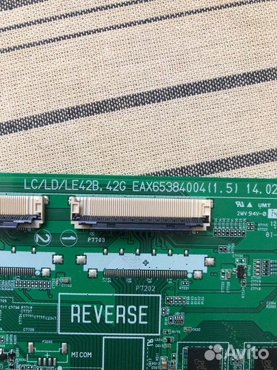 Плата для телевизора LG47LB650 EAX 65384004