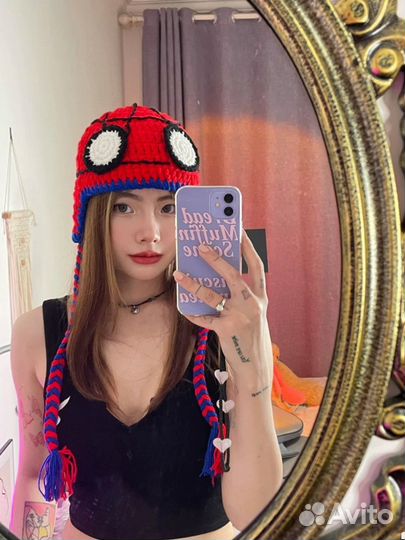 Шапка человек паук