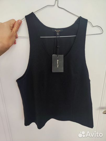 Топ шерстяной Massimo dutti