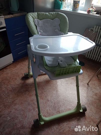 Стульчик для кормления happy baby