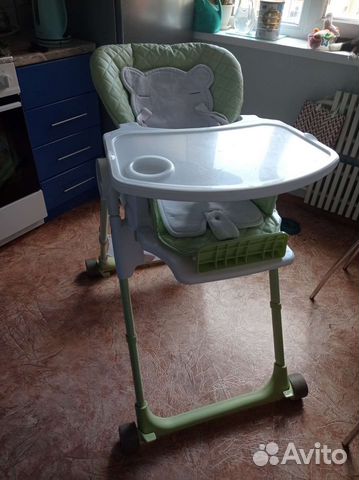 Стульчик для кормления happy baby