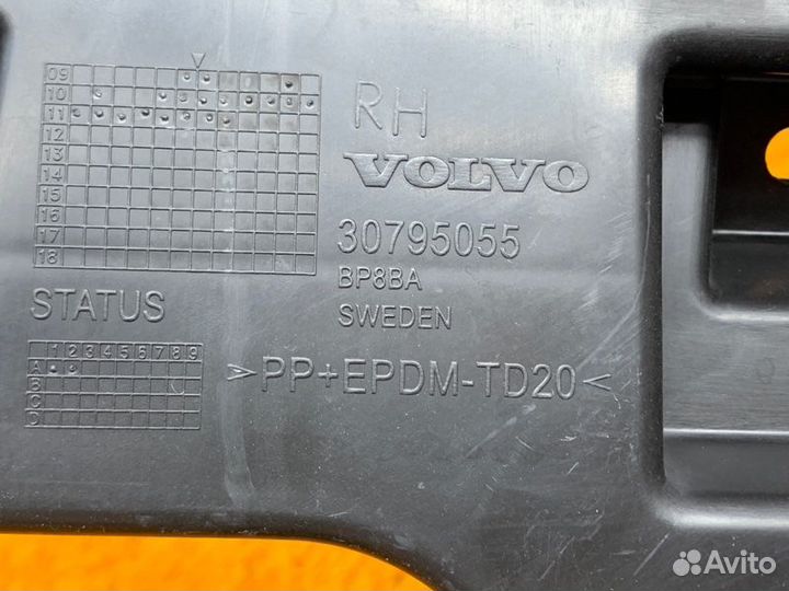 Крепление бампера заднее правое Volvo S60 FS