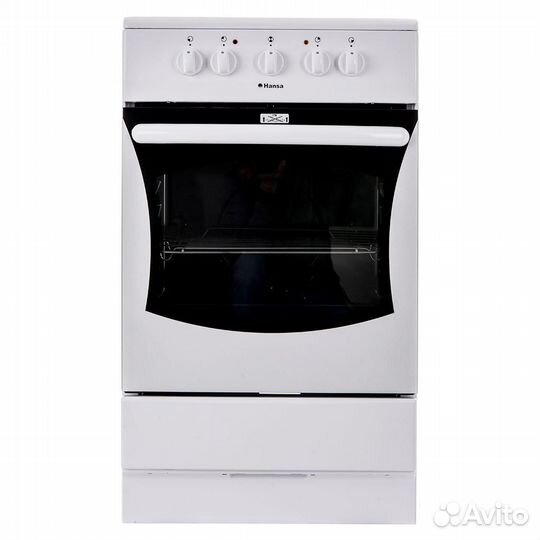 Электрическая плита Hansa, 4 конфорки и духовка