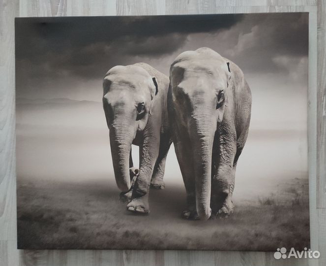 Картина Лондон красный автобус+2 картины в подарок