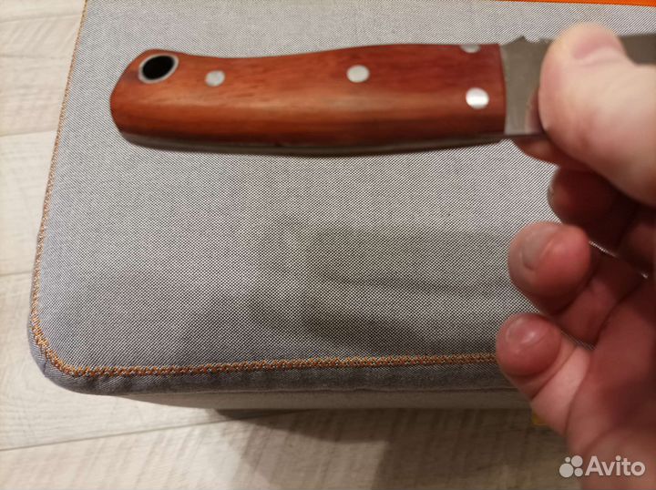 Нож из быстрореза хв5 ручной работы