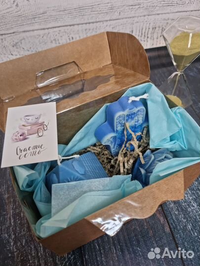 Свечи интерьерные восковые