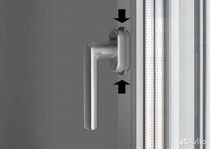 Ручка оконная rehau linea-Design