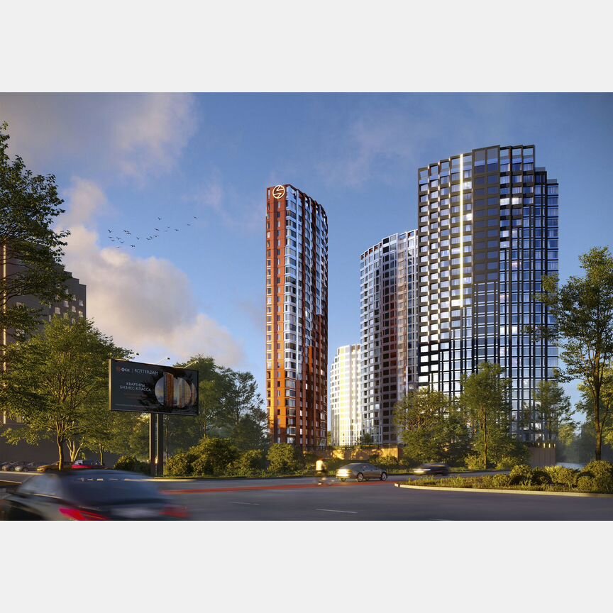 1-к. квартира, 54,9 м², 5/5 эт.