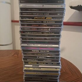Музыкальные CD диски Nirvana, Korn и др