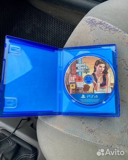 Игра для приставки PS4 GTA V