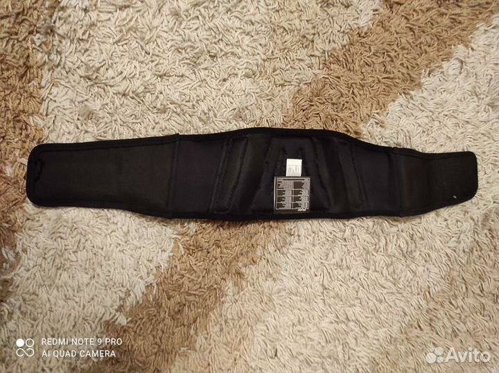 Защитный пояс FOX black belt