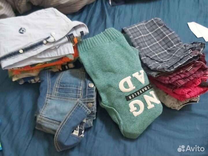 Пакет детских вещей на мальчика 3-4года