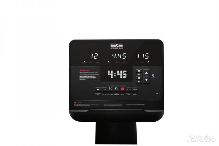 Эллиптический тренажер профессиональный bronze GYM