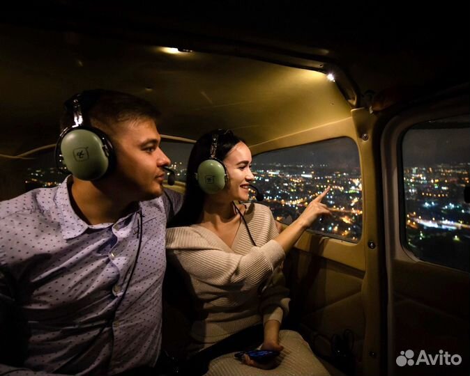 Вечерний Полет над Омском