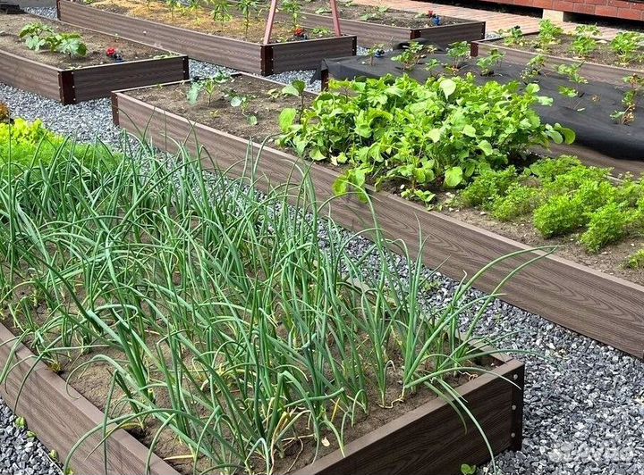 Грядочная доска из дпк от производителя