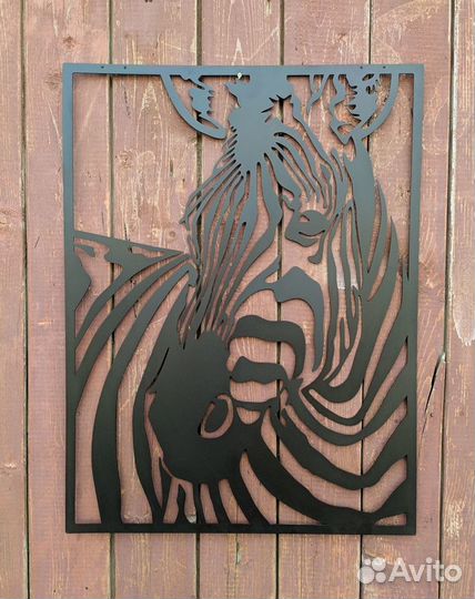 Панно из металла 