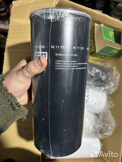 Фильтр масляный mann W11102