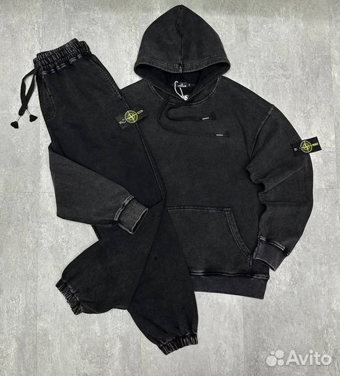 Спортивный костюм Stone Island варенка (Арт.29282)