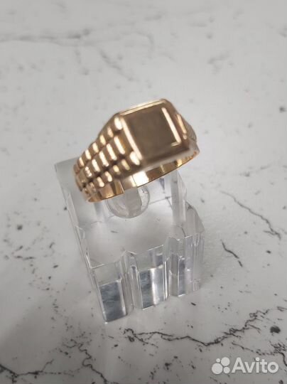 Мужская золотая печатка 583